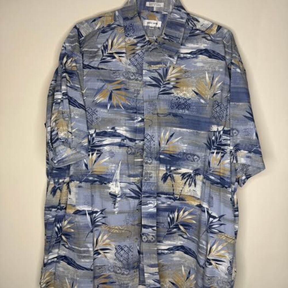 Pierre Cardin Hawaiian Shirt 2XLT